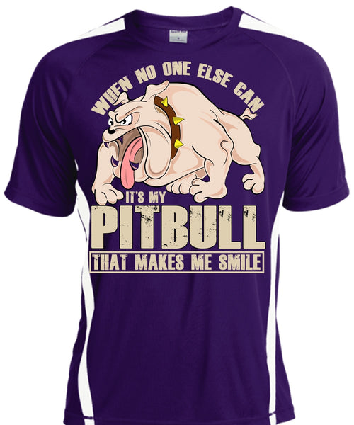 It's My Pit Bull T Shirt, Makes Me Smile T Shirt, Cool Shirt
