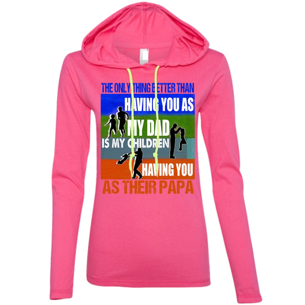 My Dad Is My Children T Shirt, I Love Papa T Shirt, Awesome T-Shirts