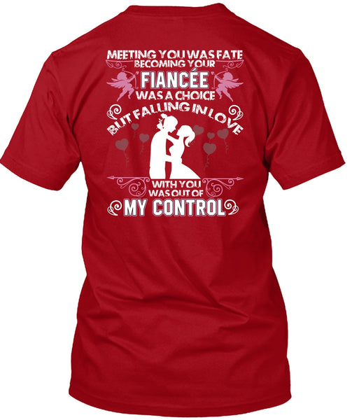 Becoming Your Fiancee Was A Choice T Shirt, Being A Husband T Shirt