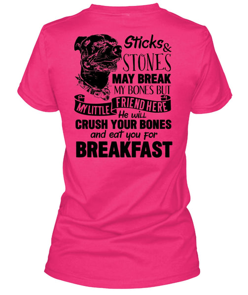 You For Breakfast T Shirt, I Love Pit Bull T Shirt