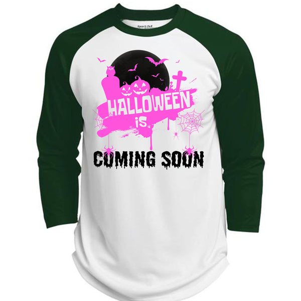 Halloween Is Coming Soon T Shirt, Wait For Halloween T Shirt, Awesome T-Shirts  (Polyester Game Baseball Jersey)
