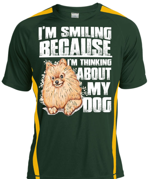 I'm Thinking About My Dog T Shirt, I'm Smiling T Shirt, Cool Shirt