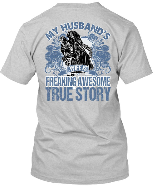 My Husband's Wife T Shirt, I Love Husband T Shirt