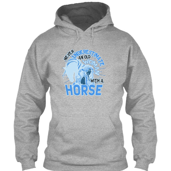 Never Underestimate T Shirt, Coolest Equestrian T Shirt