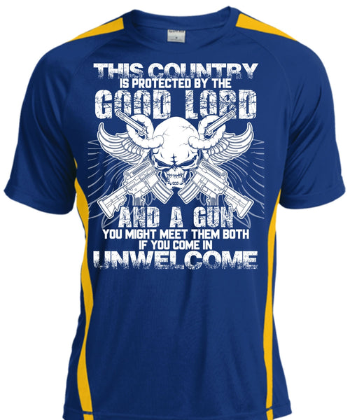 Good Lord And A Gun T Shirt, Being A Gunner T Shirt, Cool Shirt