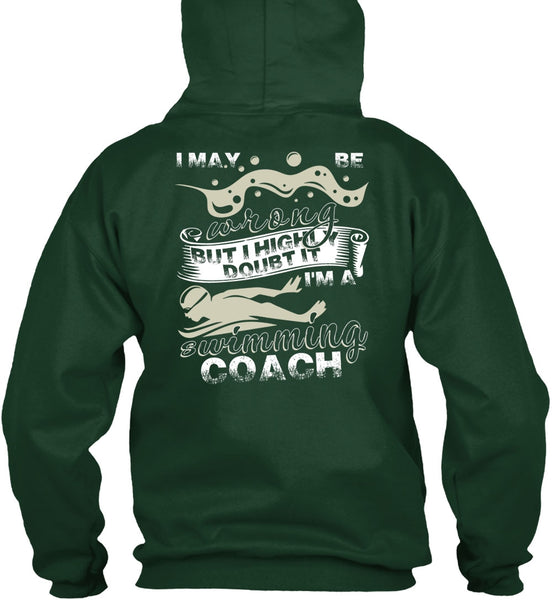 I'm A Swimming Coach T Shirt, Being A Swimmer T Shirt
