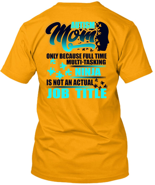 Autism Mom T Shirt, I Love Mom T Shirt