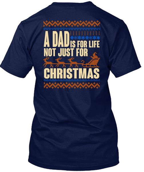 A Dad Is For Life Not Just For Christmas T Shirt, This Girl Loves Christmas T Shirt