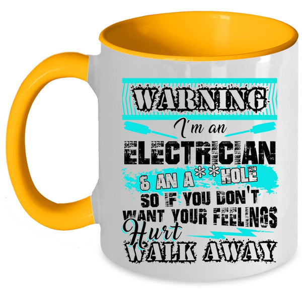 Funny Electrician Coffee Mug, I'm An Electrician Accent Mug
