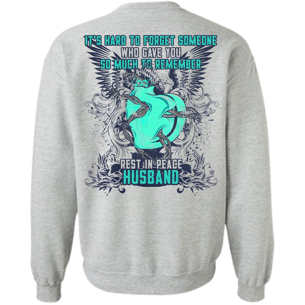 I Love Husband T Shirt, Rest In Peace Husband Sweatshirt