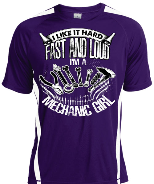 I'm A Mechanic Girl T Shirt, Fast And Loud T Shirt, Cool Shirt