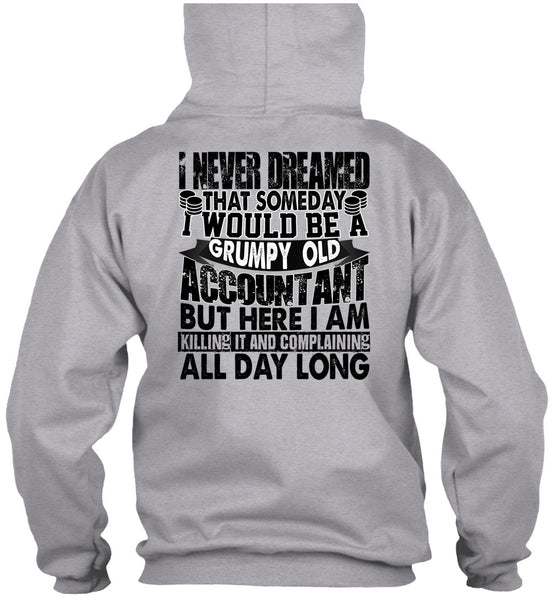 Grumpy Old Accountant T Shirt, I Love Accountant T Shirt