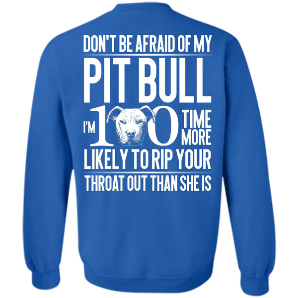 My Love T Shirt, I Love Pit Bull Sweatshirt