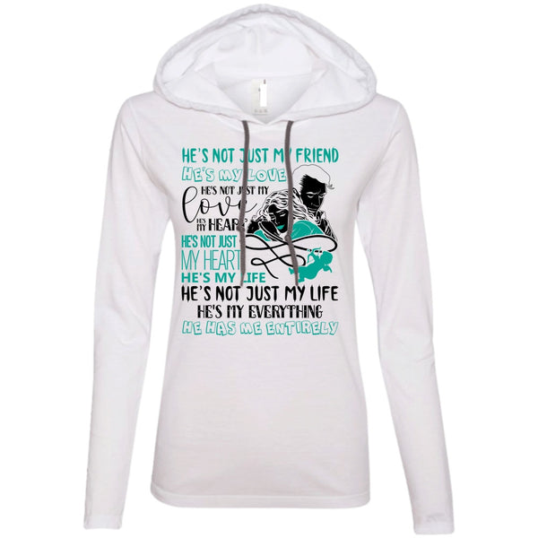 A black t-shirt with the shopify logo