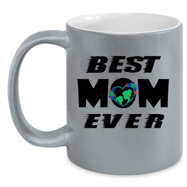 Awesome Mom Coffee Mug, What An Awesome Mom Looks Like Accent Mug