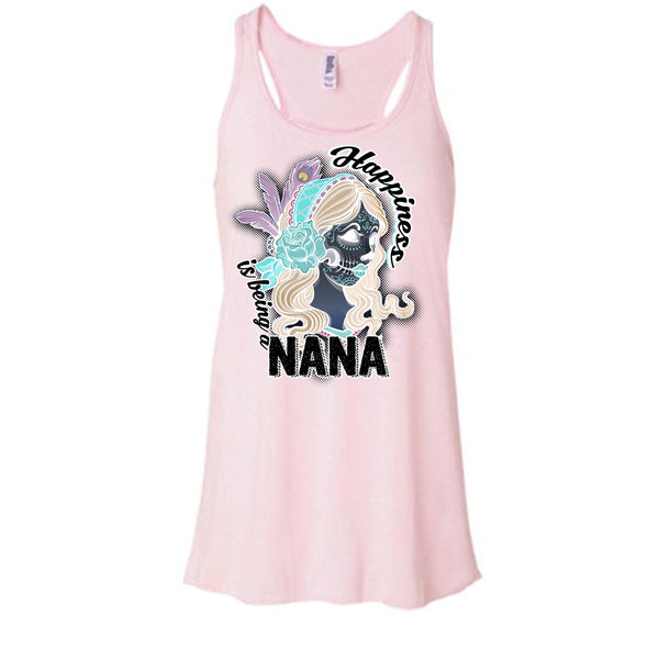 Happiness Is Being A Nana T Shirt, Gift For Nana Tank Top