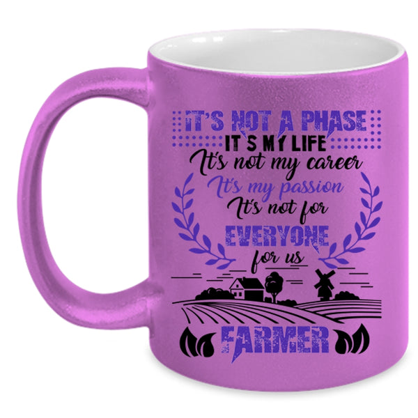 Cute Gift For Farmer Coffee Mug, Farmers Accent Mug