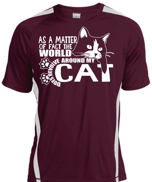 World Does Revolve Around My Cat T Shirt, My Pets T Shirt, Cool Shirt