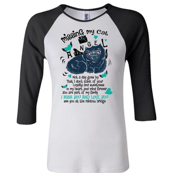 Missing My Cat Angel T Shirt, I Love My Cat T Shirt, Awesome T-Shirts