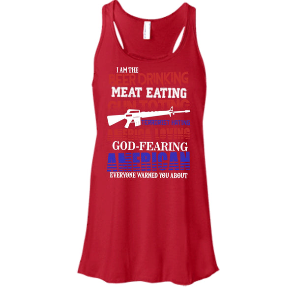 I'm The Beer Drinking T Shirt, Meat Eating Tank Top