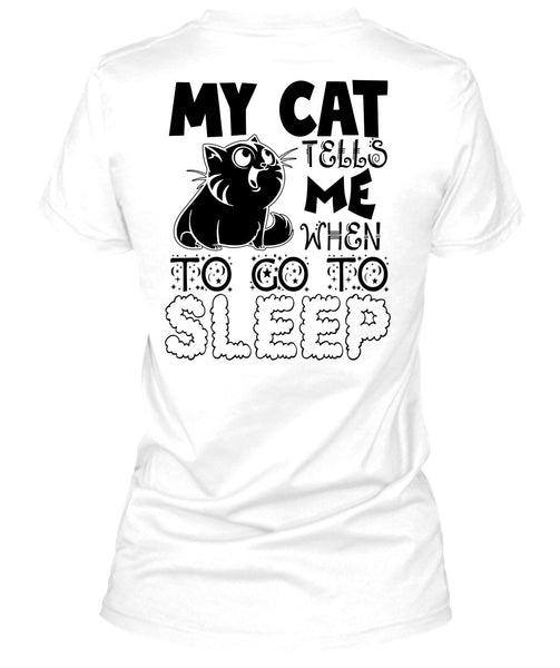 My Cat Tells Me T Shirt, I Love My Cat T Shirt