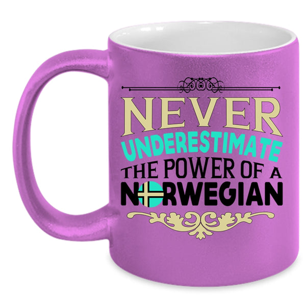 Awesome Norwegian Coffee Mug, The Power Of A Norwegian Accent Mug
