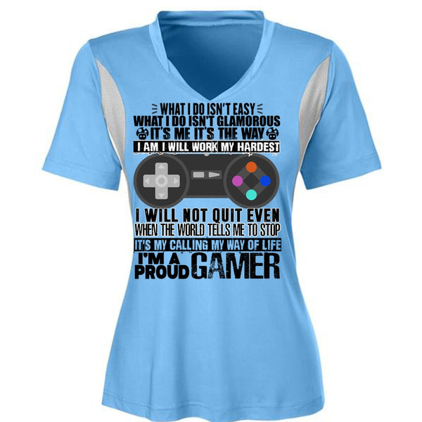I'm A Proud Gamer T Shirt, Work My Hardest T Shirt