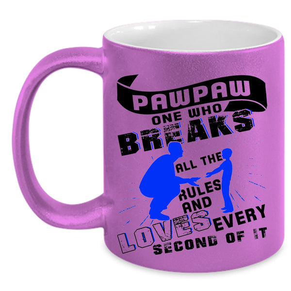 Cool Gift For Papa Coffee Mug, Pawpaw Accent Mug