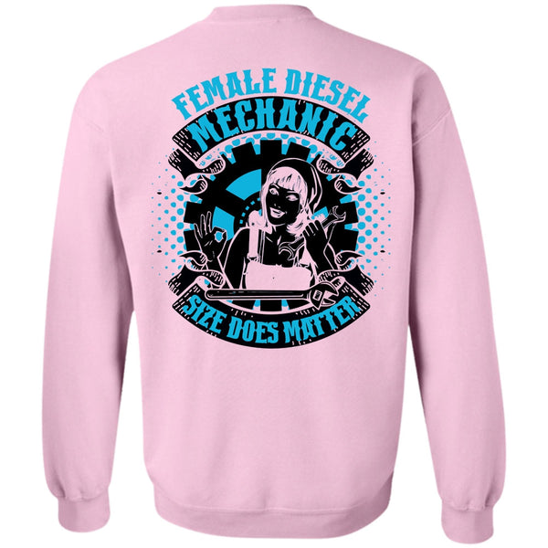 I Love Mechanic T Shirt, Female Diesel Mechanic Sweatshirt