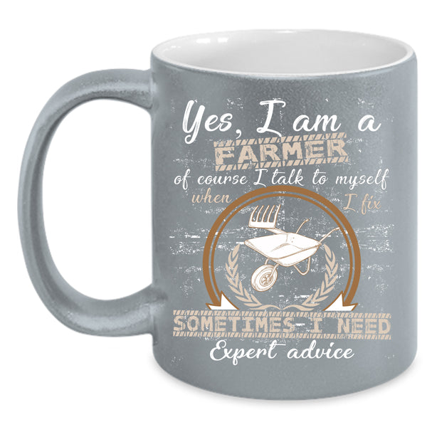 I Am A Farmer Coffee Mug, Awesome Farmer Coffee Cup