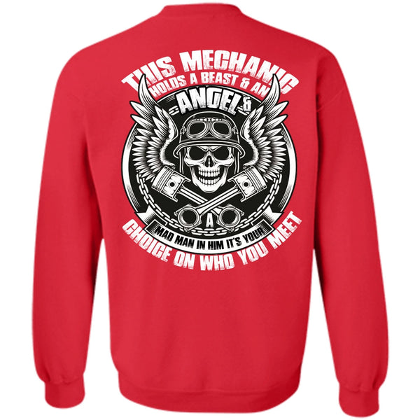 You Meet T Shirt, I Love Mechanic Sweatshirt