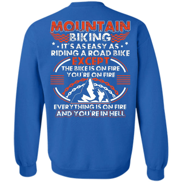 Riding A Road Bike T Shirt, I Love Biker Sweatshirt