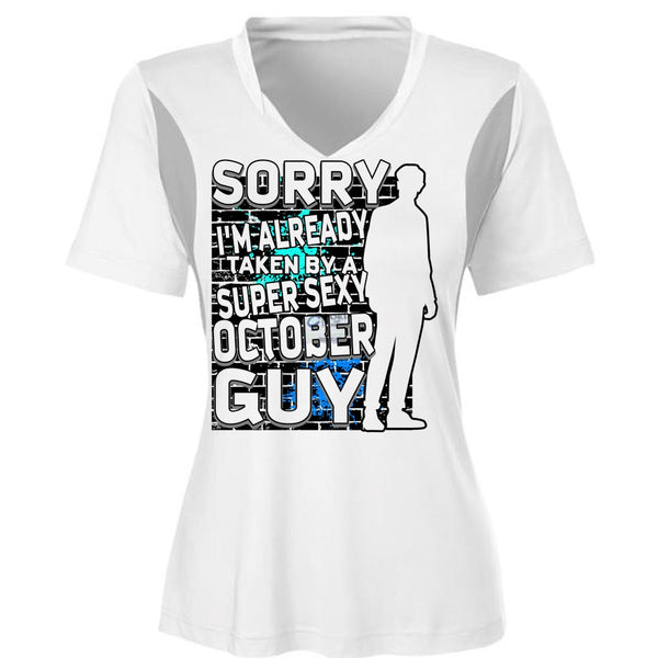 I'm Already Taken By A October Guy T Shirt, I Love Man T Shirt, Awesome T-Shirts