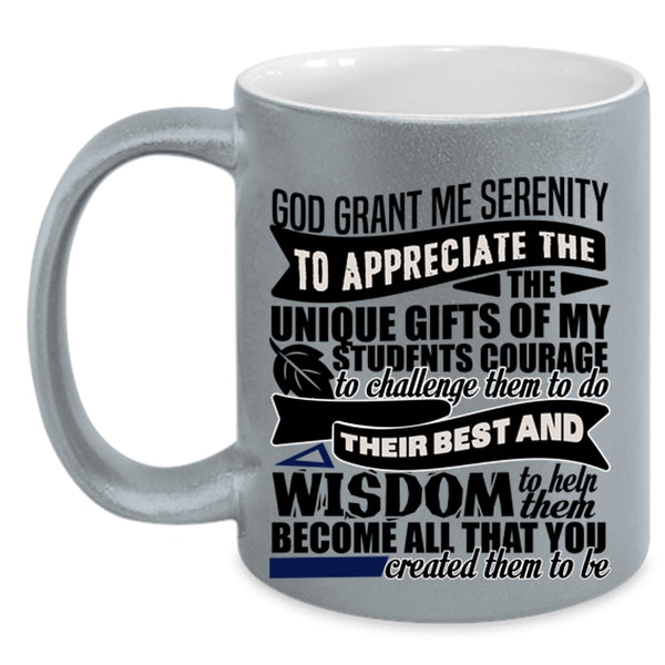 Cool Teachers Coffee Mug, Gifts Of My Students Accent Mug