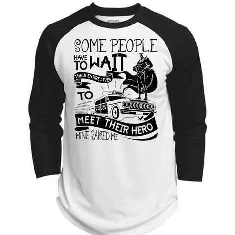 A black t-shirt with the shopify logo
