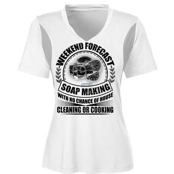 Weekend Forecast Soap Making T Shirt, House Cleaning T Shirt, Awesome T-Shirts