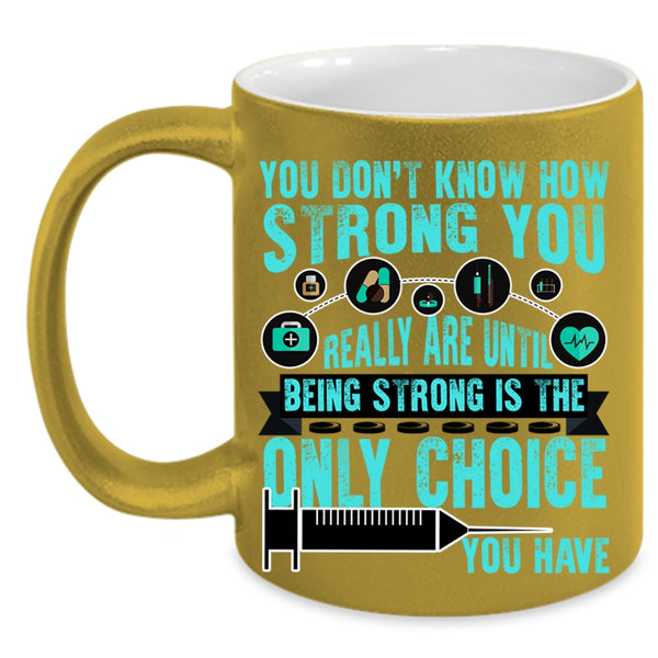 Awesome Nurses Coffee Mug, Strong Nurses Accent Mug
