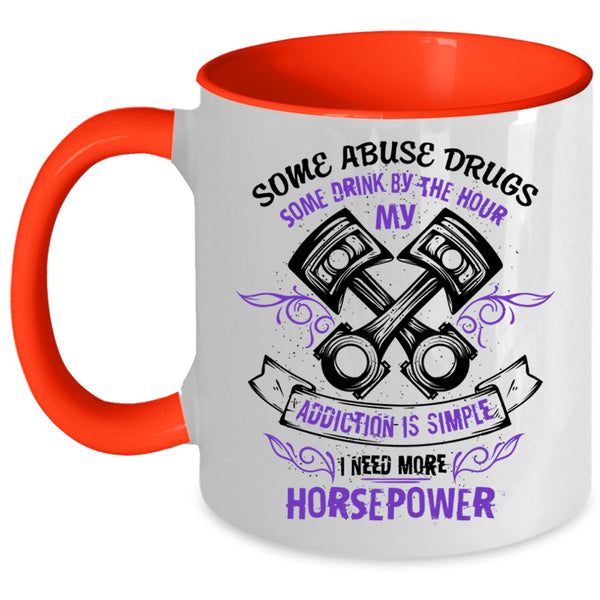 Cool Mechanics Coffee Mug, I Need More Horsepower Accent Mug