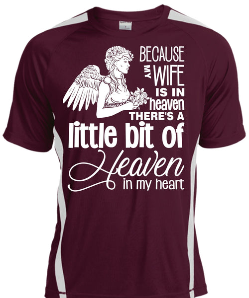 My Wife Is In Heaven T Shirt, I Love My Wife T Shirt, Cool Shirt