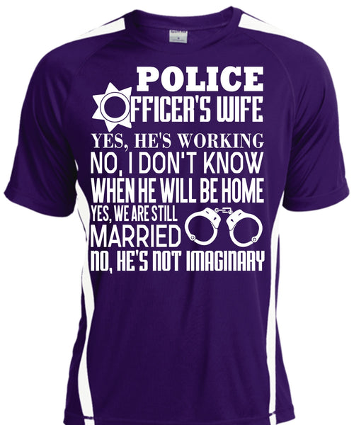Police Officer's Wife T Shirt, We Are Still Married T Shirt, Cool Shirt