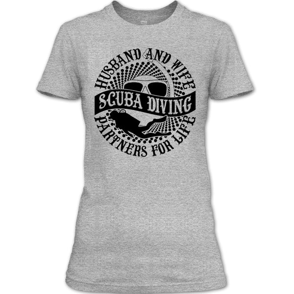 Husband And Wife T Shirt, Coolest Scuba Diver T Shirt
