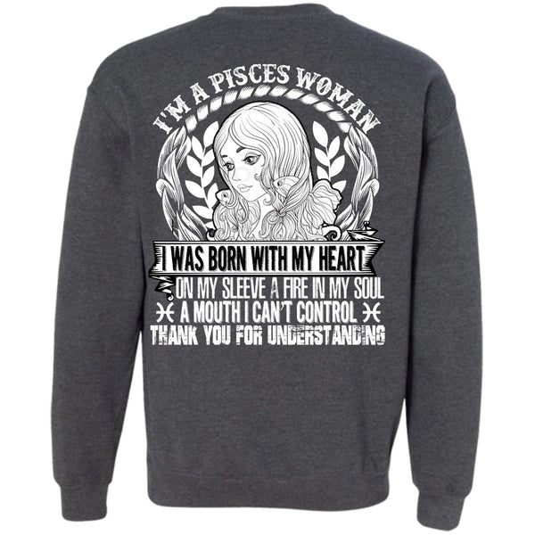 Fire In My Soul T Shirt, I Love Pisces Sweatshirt