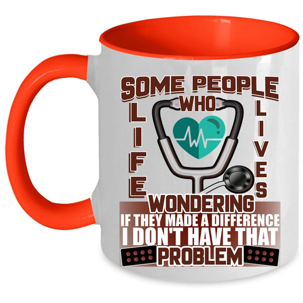 Awesome Gift For Nurse Coffee Mug, Best Nurse Ever Accent Mug