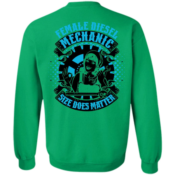 I Love Mechanic T Shirt, Female Diesel Mechanic Sweatshirt