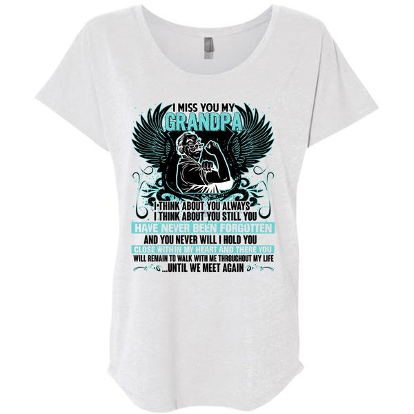 I Miss You My Grandpa T Shirt, I Love Grandpa T Shirt, Awesome T-Shirts