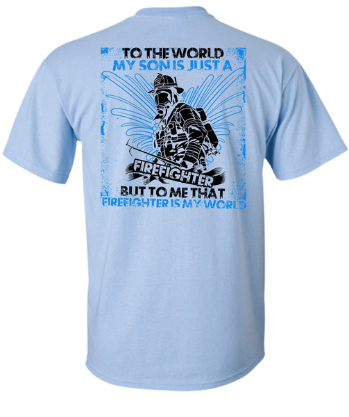 I'm Just A Girl Who Fell In Love T Shirt, I Love Firefighter T Shirt