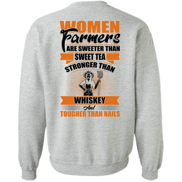 I Love Farming T Shirt, Women Farmers Are Sweeter Sweatshirt