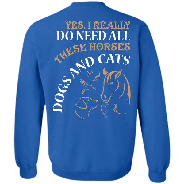 Dogs And Cats T Shirt, Loving Sweatshirt