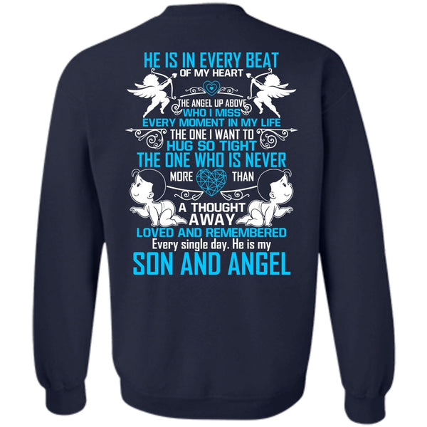 Son And Angel T Shirt, I Love Son Sweatshirt