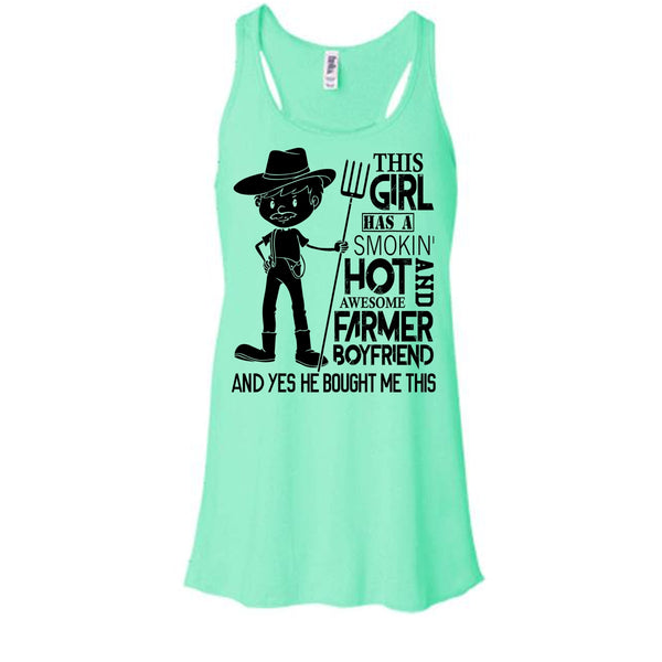 Awesome Farmer Boyfriend T Shirt, Gift Farmer T Shirt, Awesome t-shirts